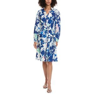 Pom Amsterdam Womens  Shirtdress, Blue